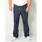 Dunkelblaue Bestickte Casual MEN PLUS Jeans mit Stickerei aus Baumwolle für Herren Größe 6 XL 