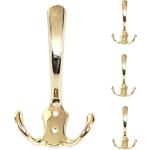 Goldene Garderobenhaken & Kleiderhaken aus Metall Breite 0-50cm, Höhe 0-50cm, Tiefe 0-50cm 