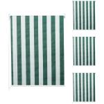 Grüne Seitenzugrollos aus Textil 4-teilig 