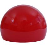 Rote Mendler Runde Runde Lampenschirme aus Kunststoff 