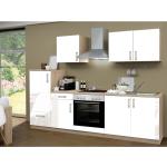 Weiße Moderne Menke Premium Einbauküchen aus Eiche Breite 100-150cm, Höhe 100-150cm, Tiefe 0-50cm 