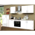 Weiße Moderne Menke Premium Einbauküchen aus Eiche Breite 100-150cm, Höhe 100-150cm, Tiefe 0-50cm 