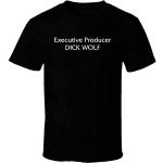 Men's Funny Law and Order Executive Producer Dick Wolf T Shirt XXL