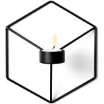 Schwarze Skandinavische Menu AS Wand-Kerzenhalter aus Stahl 