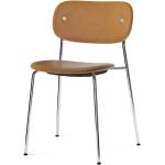 Audo - Co Dining Chair - braun, Leder,Metall - 52x80x50 cm - Dakar 0250 (407)