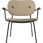 Reduzierte Schwarze Minimalistische Audo Loungestühle gebeizt aus Eiche gepolstert Breite 50-100cm, Höhe 50-100cm, Tiefe 50-100cm 