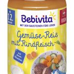 250 g Bebivita Gemüse-Kartoffel-Fleisch-Breie & Babymenüs aus Glas für ab 1 Jahr 