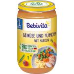 Menü Gemüse und Hühnchen mit Nudeln, ab dem 12.Monat Bebivita (250 g)
