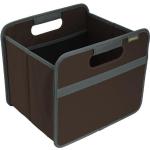 Braune Unifarbene meori Faltboxen aus Kunststoff 