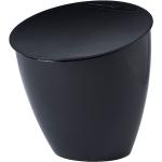 Schwarze Mepal Runde Tischabfalleimer aus Kunststoff 