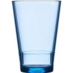 Blaue Gläser & Trinkgläser 275 ml aus Glas stapelbar 