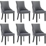 Silberne Designer Stühle aus Textil höhenverstellbar 