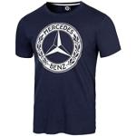 Marineblaue Mercedes Benz Mercedes Benz Merchandise T-Shirts mit Automotiv für Herren Größe XL 