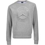 Graue Melierte Mercedes Benz Mercedes Benz Merchandise Herrensweatshirts mit Automotiv Größe XL 