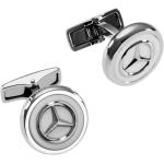 Silberne Mercedes Benz Mercedes Benz Merchandise Manschettenknöpfe mit Automotiv aus Silber graviert 