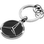 Mercedes-Benz Schlüsselanhänger Vancouver schwarz / silber Edelstahl | B66950143