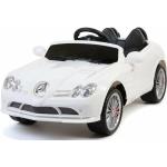 Weiße Mercedes Benz Mercedes Benz Merchandise Elektroautos für Kinder 