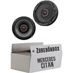 Mercedes Citan Front - JBL GX602 | 2-Wege | 16,5cm Koax Lautsprecher - Einbauset