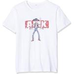 AMK Herren Luke T-Shirt, White, XS