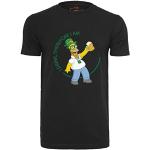 Schwarze MERCHCODE Die Simpsons Homer Simpson T-Shirts für Herren Größe XL 