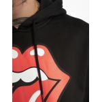 Merchcode Hoodie Rolling Stones Tongue black (MC329BLK)