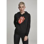 Schwarze MERCHCODE Rolling Stones Damenhoodies & Damenkapuzenpullover aus Polyester Größe 3 XL 