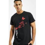 Schwarze MERCHCODE Banksy Rundhals-Ausschnitt T-Shirts für Herren Größe 3 XL 
