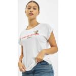 Weiße MERCHCODE Betty Boop T-Shirts für Damen Größe XS 