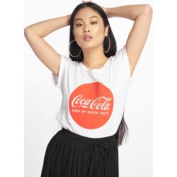 Merchcode T-Shirt Coca Cola Round Logo white (MC067WHT)
