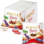 merci Petits Chocolate Collection – 12 x 125g – Mix aus nicht gefüllten und gefüllten Schokoladen-Spezialitäten