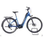 Merida eSPRESSO City 400 EQ E-Bike Tiefeinsteiger 2021 - blau schwarz - S