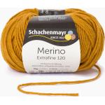 Gelbe Schachenmayr Merino Extrafine 120 Melierte Wolle 