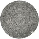 Reduzierte Graue Runde Runde Teppiche 200 cm aus Stein 