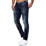 Merish Slim Fit Jeans aus Denim für Herren Weite 38 