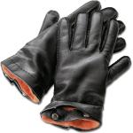 Reduzierte Schwarze Merola Gloves Lederhandschuhe aus Leder für Herren Größe 10 für den für den Sommer 