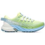 Blaue Merrell Agility Peak 4 Trailrunning Schuhe atmungsaktiv für Damen Größe 37,5 