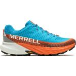 Reduzierte Merrell Trailrunning Schuhe mit Schnürsenkel aus Mesh atmungsaktiv für Damen Größe 38,5 