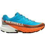 Reduzierte Merrell Trailrunning Schuhe mit Schnürsenkel aus Mesh atmungsaktiv für Herren Größe 50 