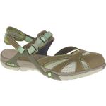 Reduzierte Grüne Merrell Azura Wrap Outdoor-Sandalen aus Mesh atmungsaktiv für Damen Größe 35,5 für den für den Sommer 