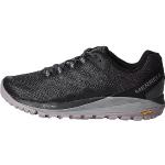 Schwarze Merrell Antora Trailrunning Schuhe in Breitweite aus Textil für Damen Größe 38,5 