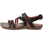 Reduzierte Korallenrote Merrell Sandspur Outdoor-Sandalen aus Leder für Damen Größe 39 für den für den Sommer 