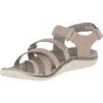 Graue Merrell Outdoor-Sandalen für Damen Größe 40 für den für den Sommer 