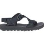 Schwarze Merrell Alpine Outdoor-Sandalen leicht für Herren Größe 45 für den für den Sommer 