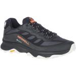 Schwarze Merrell Moab Speed Gore Tex Trailrunning Schuhe mit Schnürsenkel aus Mesh leicht für Herren Größe 47 