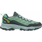 Grüne Merrell Speed Strike Gore Tex Outdoor Schuhe mit Schnürsenkel aus Textil atmungsaktiv für Damen Größe 39 