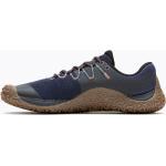 Reduzierte Blaue Merrell Glove Trailrunning Schuhe aus Mesh atmungsaktiv für Herren Größe 44 