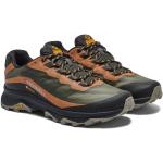 Khakifarbene Merrell Moab Speed Gore Tex Trailrunning Schuhe mit Schnürsenkel aus Mesh leicht für Herren Größe 49 