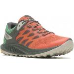 Orange Merrell Nova Gore Tex Trailrunning Schuhe mit Schnürsenkel atmungsaktiv für Herren Größe 49 