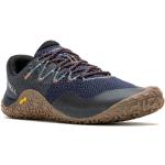 Dunkelblaue Merrell Glove Trailrunning Schuhe mit Schnürsenkel für Herren Größe 49 