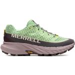 Reduzierte Grüne Merrell Vibram Sohle Trailrunning Schuhe für Damen Größe 37,5 